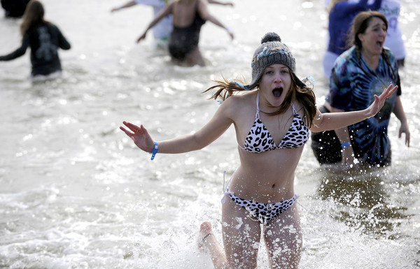 polar bear plunge